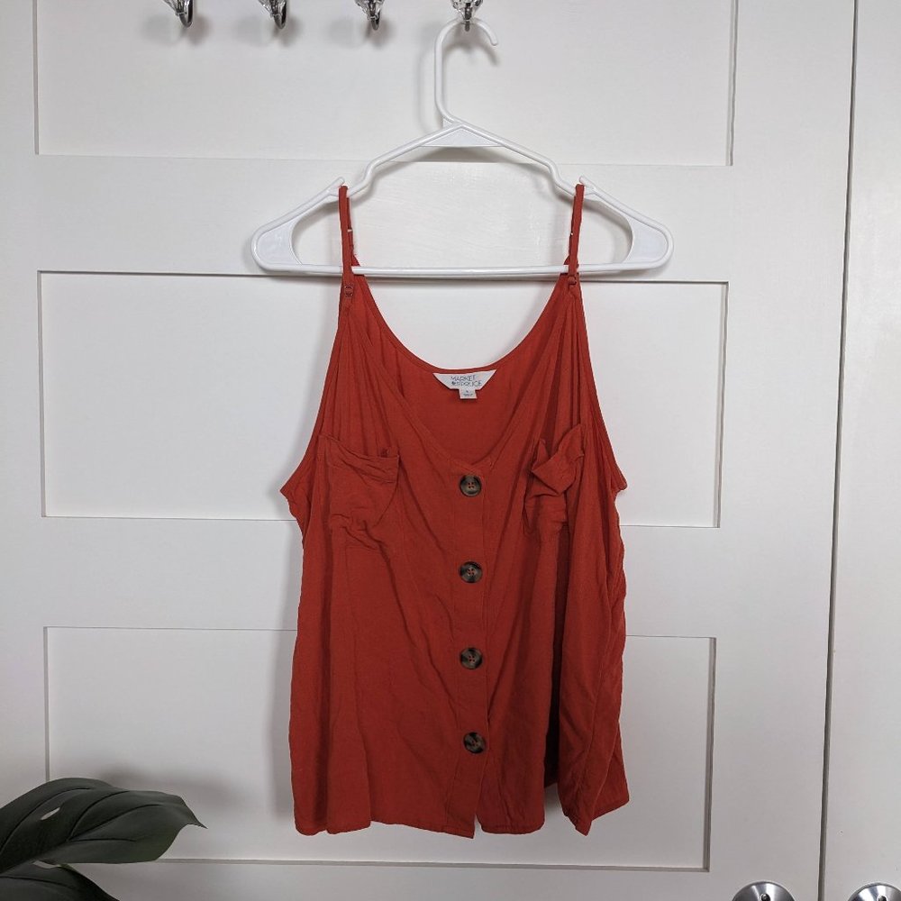 Elsa Button Front Cami